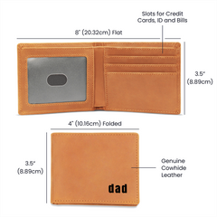 Dad - Leather Wallet