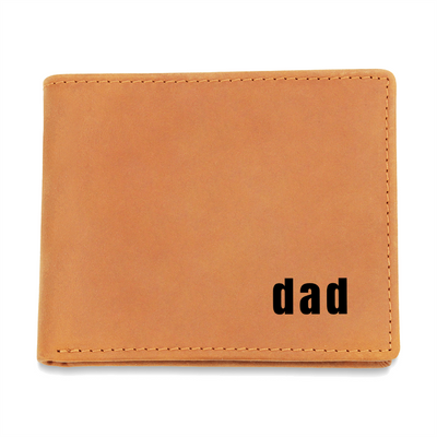 Dad - Leather Wallet