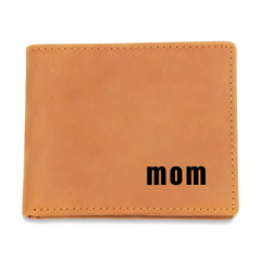 Mom - Leather Wallet