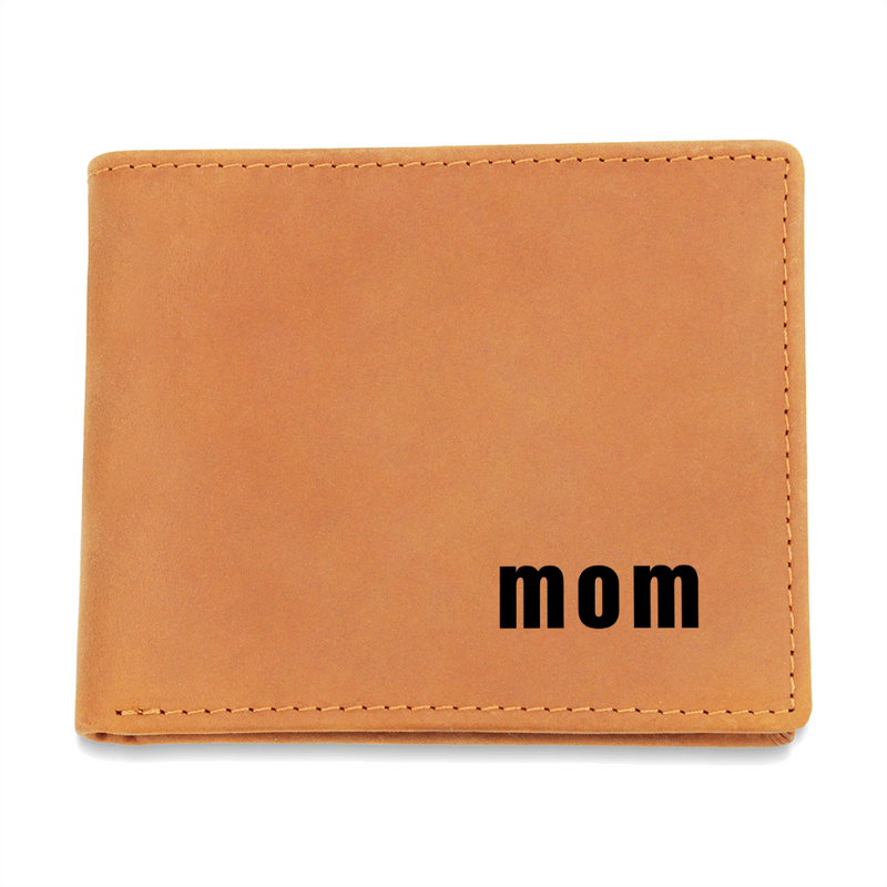 Mom - Leather Wallet