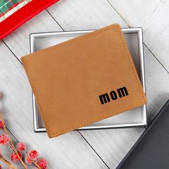 Mom - Leather Wallet