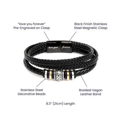 To My Stepdad Gift of Life – Bracelet
